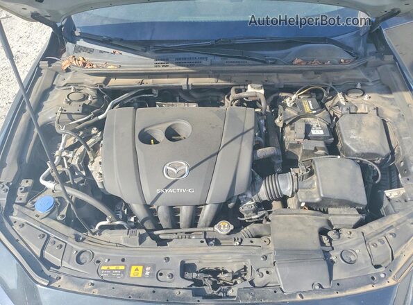 JM1BPABL0K1107306 2019 MAZDA 3 Black Widok wnętrza z tyłu