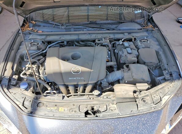 JM1BPABL1M1327976 2021 MAZDA 3 Gray Rear interior view