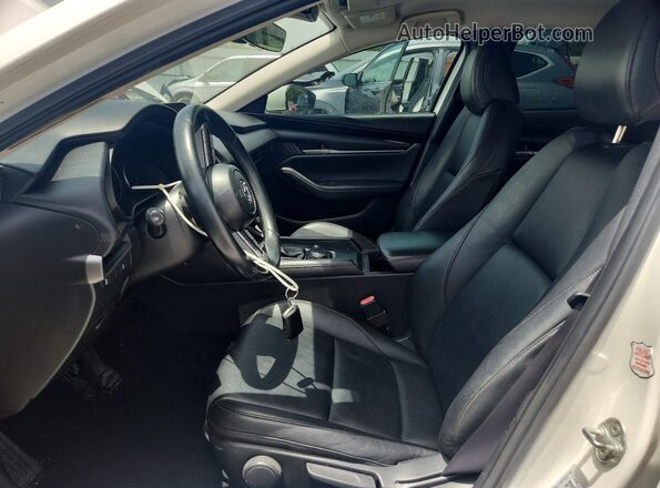 JM1BPABL4M1330662 2021 MAZDA 3 White წინა სალონის ხედი