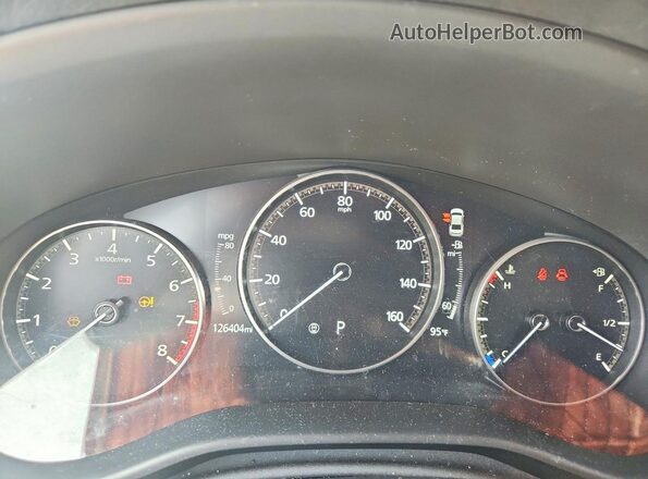 JM1BPABL4M1330662 2021 MAZDA 3 White ხელსაწყოთა პანელის ხედი
