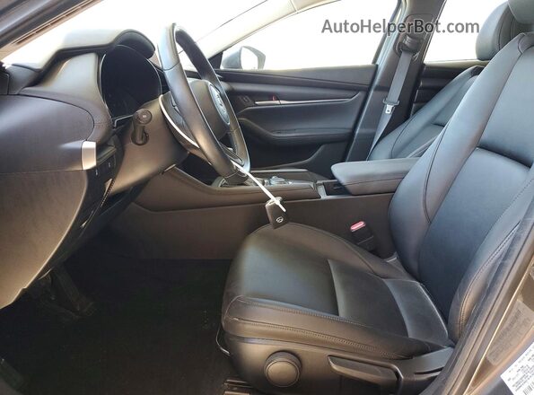 JM1BPABL4M1338731 2021 MAZDA 3 Charcoal წინა სალონის ხედი