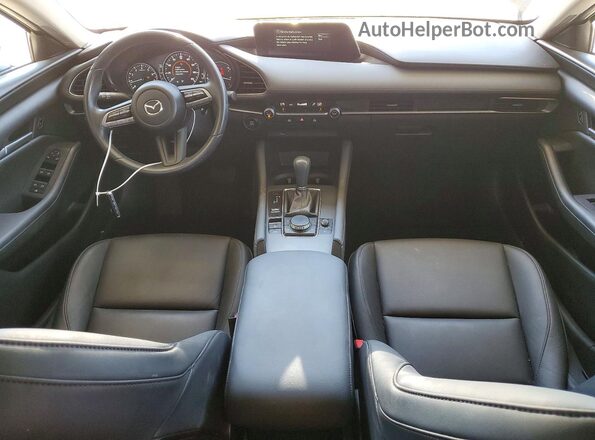 JM1BPABL4M1338731 2021 MAZDA 3 Charcoal წინა პანელის ხედი