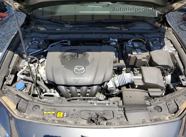JM1BPABL4M1338731 2021 MAZDA 3 Charcoal უკანა სალონის ხედი