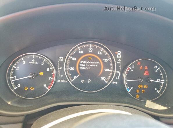 JM1BPABL4M1338731 2021 MAZDA 3 Charcoal ხელსაწყოთა პანელის ხედი