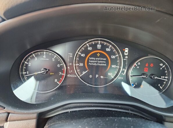 JM1BPABL8M1345973 2021 MAZDA 3 Gray Instrument cluster view