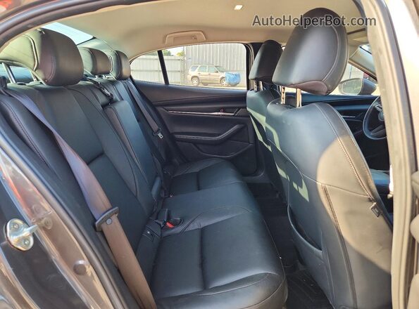 JM1BPABL8M1345973 2021 MAZDA 3 Gray Rear seats view