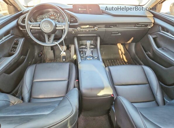 JM1BPABL8M1345973 2021 MAZDA 3 Gray Dashboard view