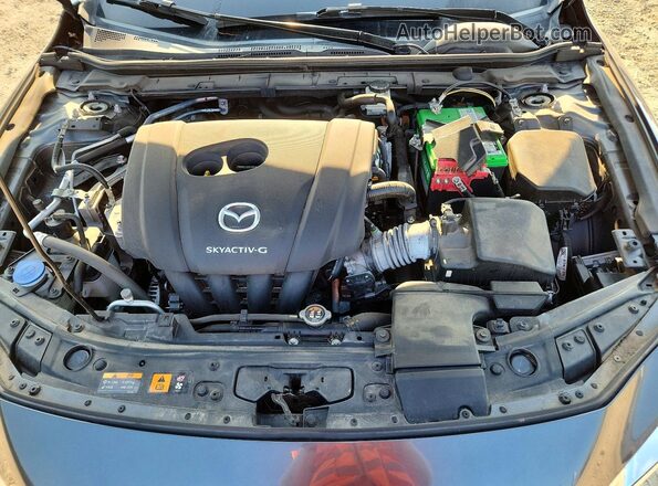 JM1BPABL8M1345973 2021 MAZDA 3 Gray Rear interior view