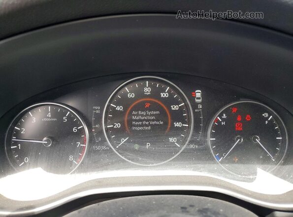 JM1BPABL8T1855867 2026 MAZDA 3 Black Instrument cluster view