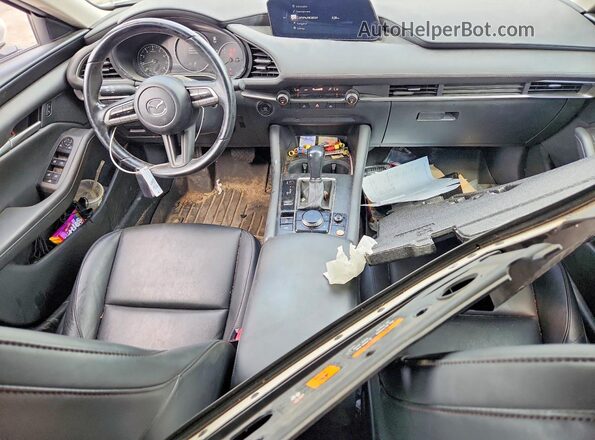 JM1BPACL2L1170830 2020 MAZDA 3 White Առջևի վահանակի տեսք
