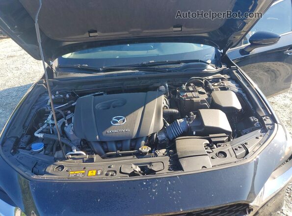JM1BPACL2M1308268 2021 MAZDA 3 Black Widok wnętrza z tyłu