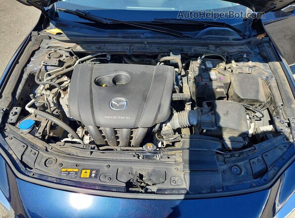 JM1BPACL3L1170707 2020 MAZDA 3 Blue უკანა სალონის ხედი