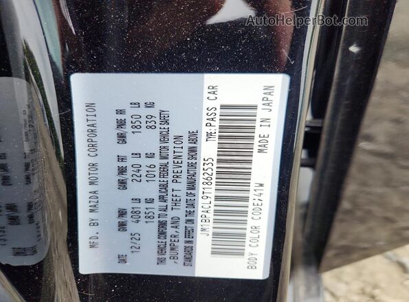 JM1BPACL9T1862535 2026 MAZDA 3 Black ძრავის განყოფილების ხედი