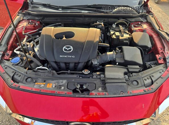 JM1BPADL1M1323925 2021 MAZDA 3 Red Rear interior view