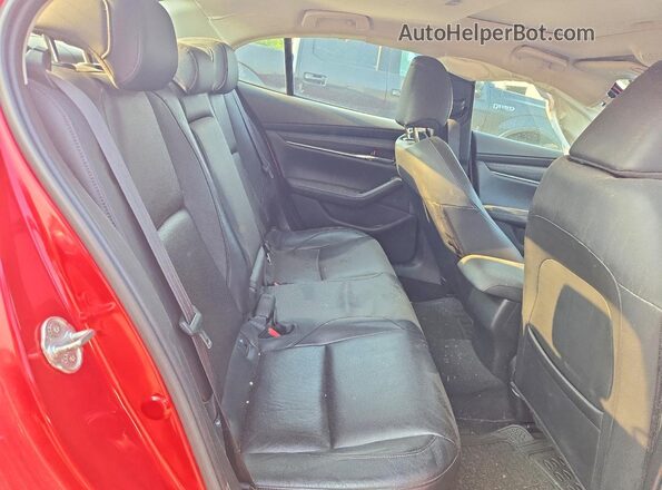 JM1BPADL1M1323925 2021 MAZDA 3 Red Rear seats view