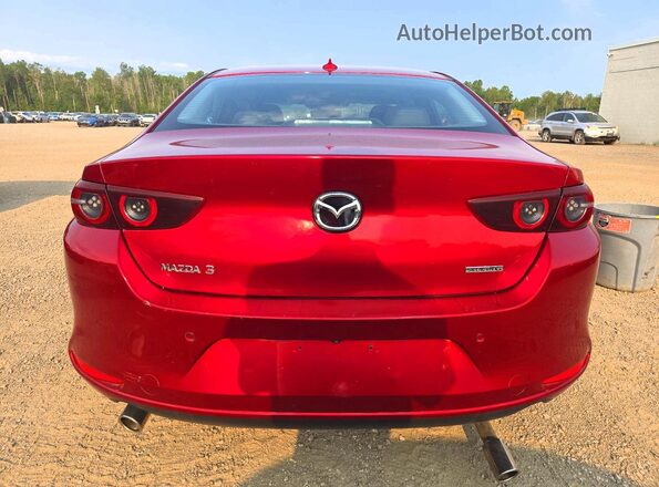 JM1BPADL1M1323925 2021 MAZDA 3 Red Rear view
