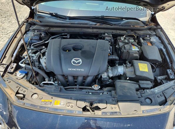 JM1BPADL4L1172531 2020 MAZDA 3 Blue უკანა სალონის ხედი
