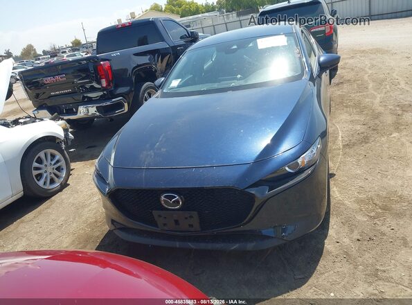 JM1BPAJL3N1506989 2022 MAZDA 3 Navy უკანა სალონის ხედი
