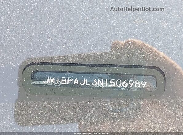 JM1BPAJL3N1506989 2022 MAZDA 3 Navy ძრავის განყოფილების ხედი