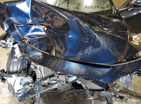 JM1BPAJL5N1513149 2022 MAZDA 3 Blue Rear interior view
