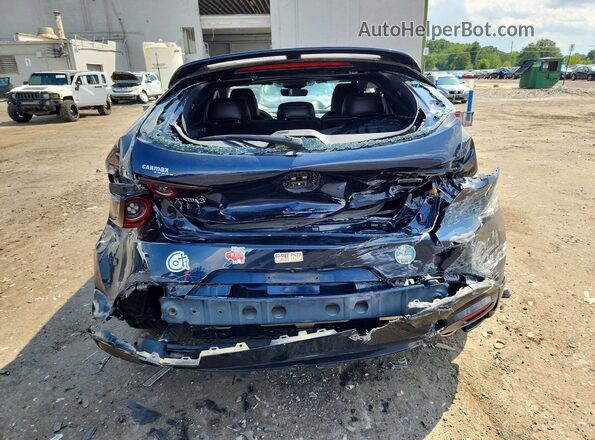 JM1BPAJL9M1318816 2021 MAZDA 3 Blue Widok z tyłu