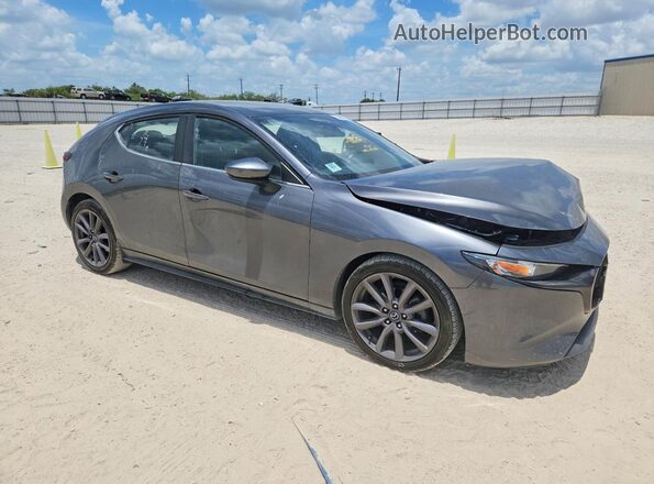 JM1BPAJM9K1138497 2019 MAZDA 3 Серый Передняя правая четверть
