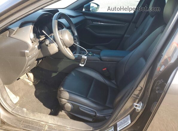 JM1BPAKL0M1308464 2021 MAZDA 3 Gray Widok wnętrza z przodu