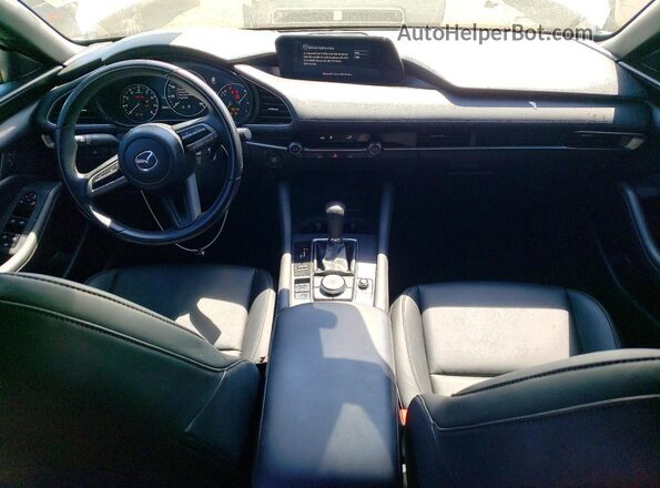 JM1BPAKL5M1400458 2021 MAZDA 3 White Вид панелі приладів