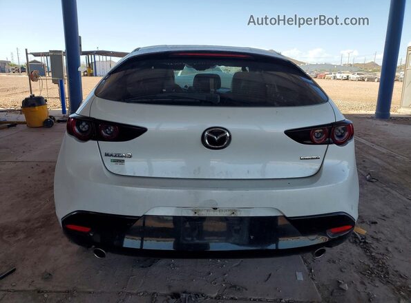 JM1BPAKLXM1336997 2021 MAZDA 3 White Հետևի տեսք