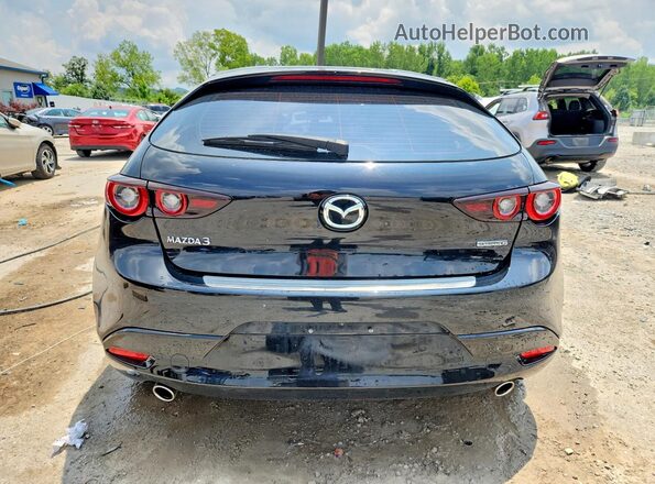 JM1BPAKM6R1716337 2024 MAZDA 3 Black უკანა ხედი