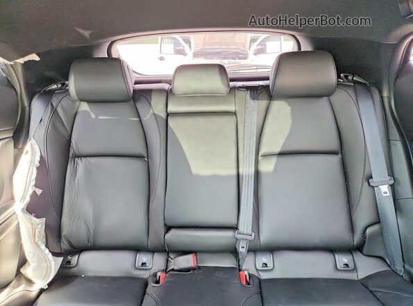 JM1BPAKM6R1716337 2024 MAZDA 3 Black უკანა სავარძლების ხედი