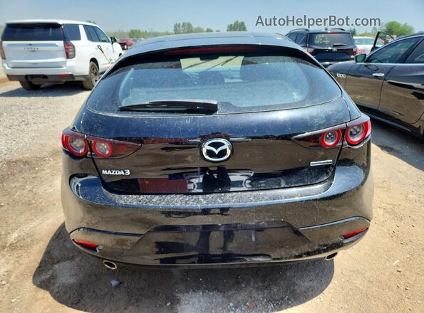 JM1BPALL7M1312381 2021 MAZDA 3 Черный Вид сзади