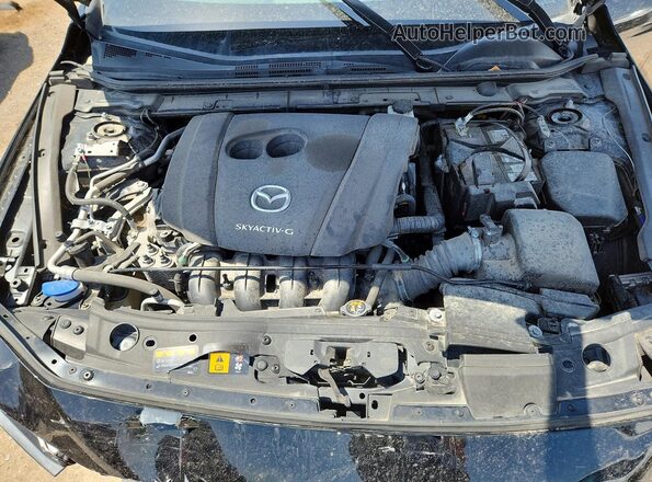 JM1BPALL7M1312381 2021 MAZDA 3 Черный Вид задней части салона