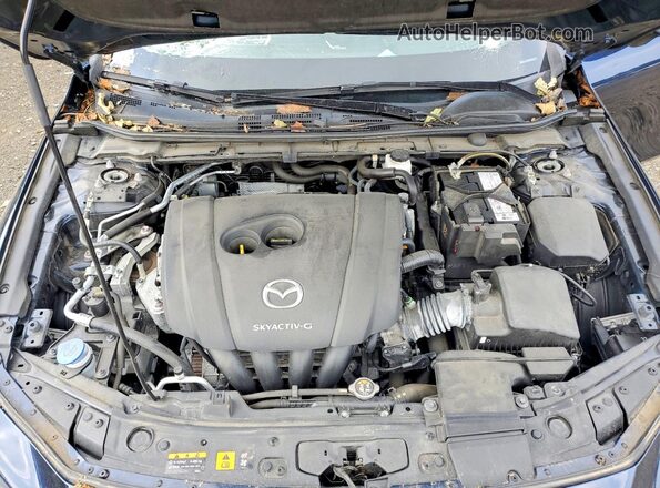 JM1BPALL8N1501493 2022 MAZDA 3 Blue უკანა სალონის ხედი