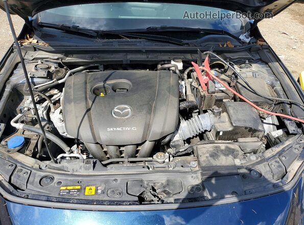 JM1BPALM1L1161285 2020 MAZDA 3 Синий Вид задней части салона