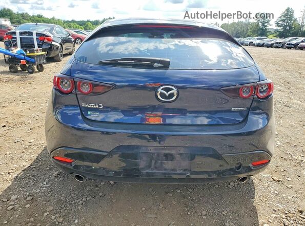 JM1BPALM1L1161285 2020 MAZDA 3 Синий Вид сзади