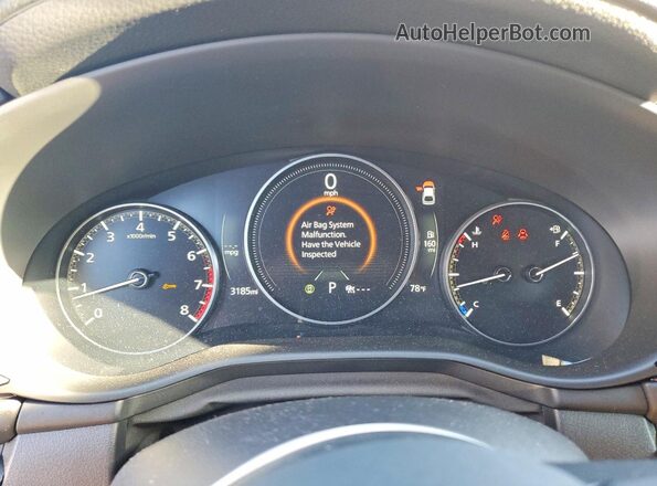 JM1BPALM3S1783756 2025 MAZDA 3 Beige Սարքավորումների վահանակի տեսք