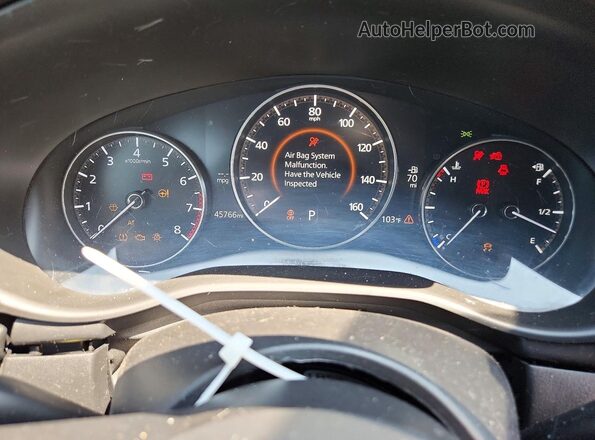JM1BPALM5P1610456 2023 MAZDA 3 Серый Вид щитка приборов