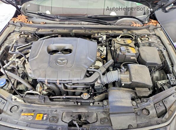 JM1BPALM8P1613593 2023 MAZDA 3 Black Rear interior view