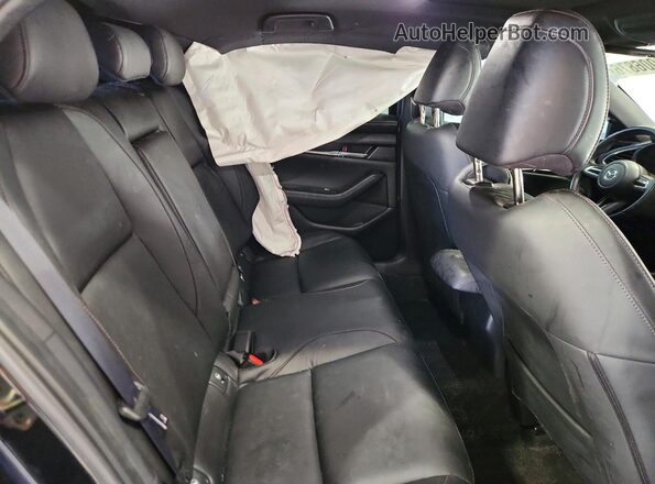 JM1BPALM8P1613593 2023 MAZDA 3 Black Rear seats view