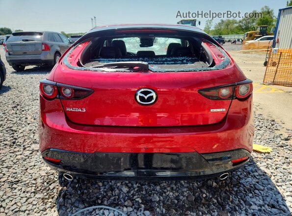 JM1BPALM8S1752017 2025 MAZDA 3 Red Rear view
