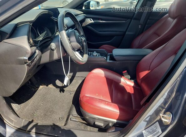 JM1BPALM9P1600190 2023 MAZDA 3 Gray Widok wnętrza z przodu