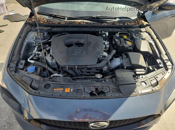 JM1BPALM9P1600190 2023 MAZDA 3 Gray Widok wnętrza z tyłu