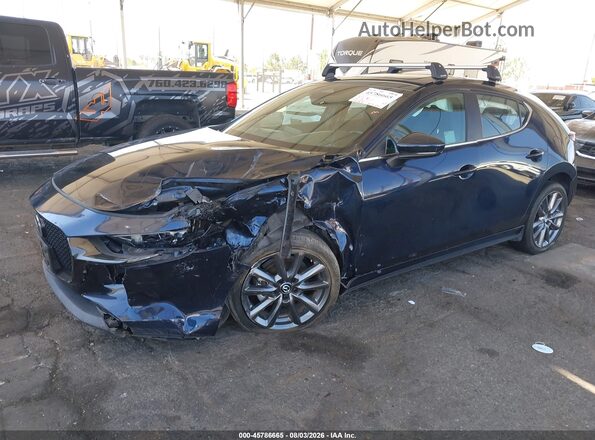 JM1BPALM9R1657640 2024 MAZDA 3 Blue წინა მარცხენა ხედი სამი მეოთხედიდან