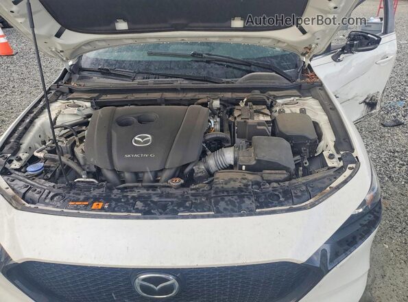 JM1BPALMXL1157218 2020 MAZDA 3 White Vista interior trasera