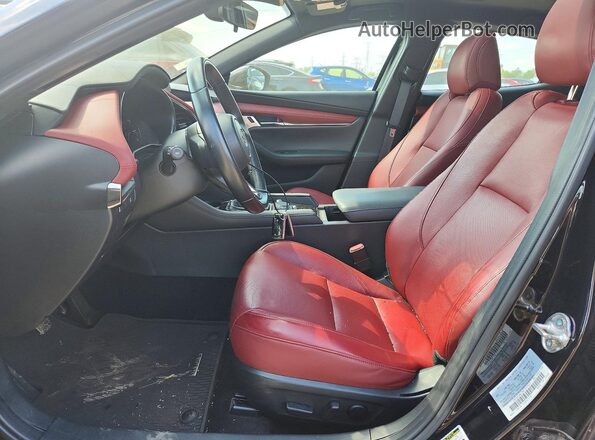 JM1BPAML3M1312747 2021 MAZDA 3 Black Vista interior delantera