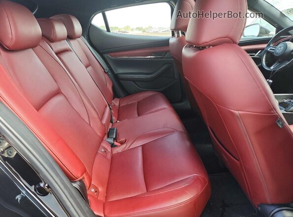 JM1BPAML3M1312747 2021 MAZDA 3 Black Vista de los asientos traseros