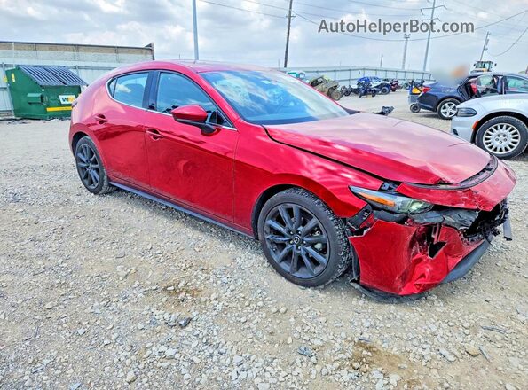 JM1BPAML7M1338834 2021 MAZDA 3 Красный Передняя правая четверть