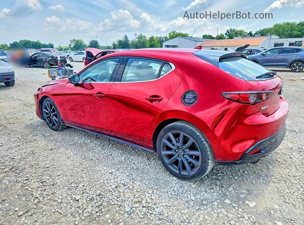 JM1BPAML7M1338834 2021 MAZDA 3 Красный Задняя левая четверть