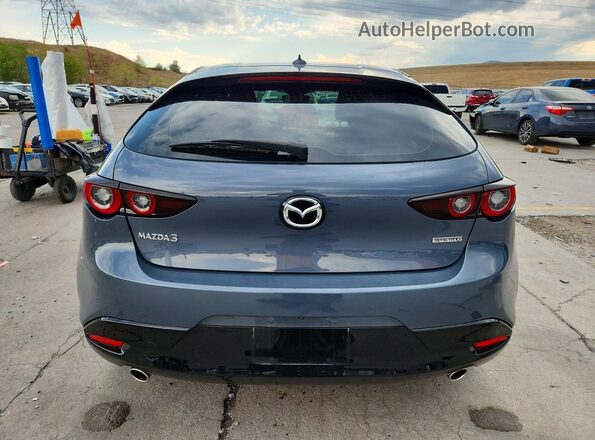 JM1BPAML7N1522284 2022 MAZDA 3 Blue უკანა ხედი